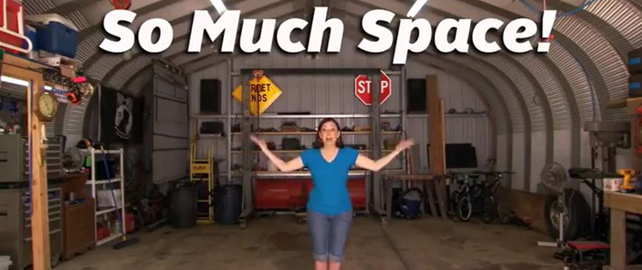 アメリカンガレージは広々としたスペースがある